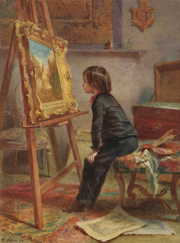Il giovane intenditore, 1869